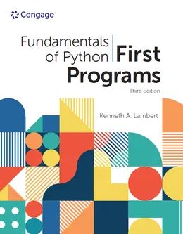 Fundamentals of Python: First Programs, 3rd Edition
