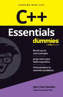 C++ Essentials For Dummies